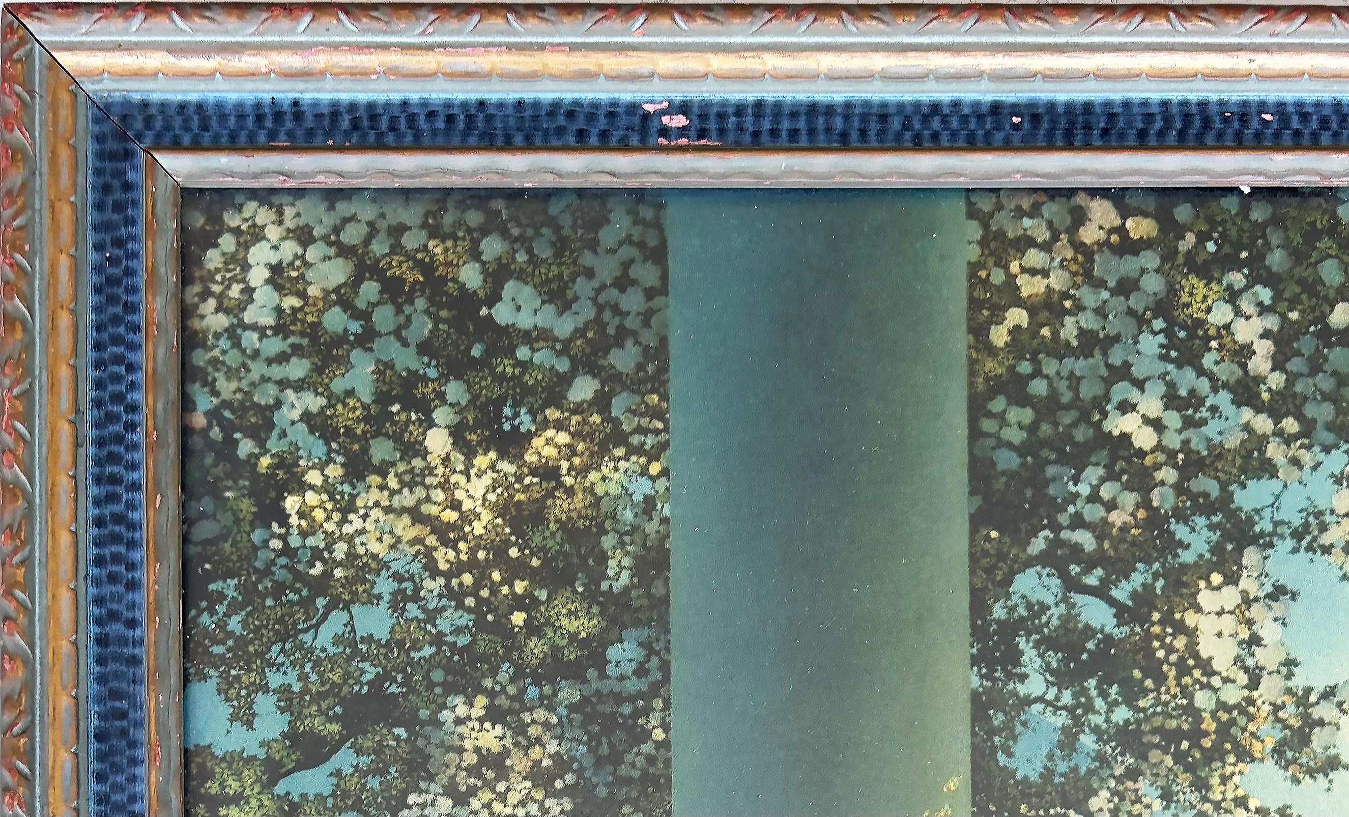 Maxfield Parrish Icono Art Decó Grabado original de 1923 