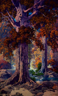 Antique Autumn Woods