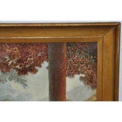 "Daybreak" Original 20th Century Oil Painting After Parrish