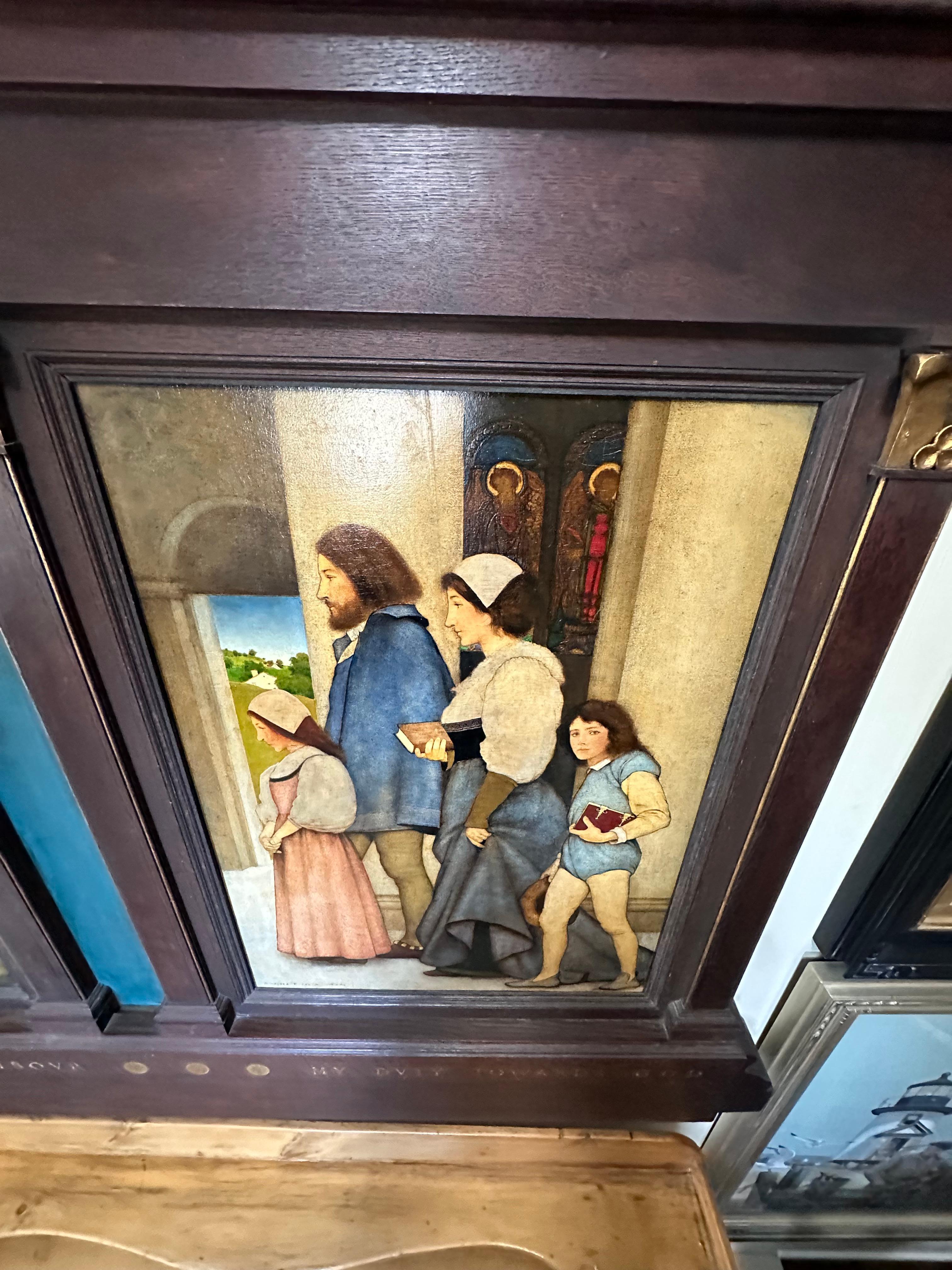 My Duty Towards my Neighbor, and My Duty Towards God (diptych) For Sale 3