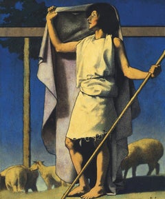 Shepherd with Purple Robe:: Titelseite für Scribner's Magazine