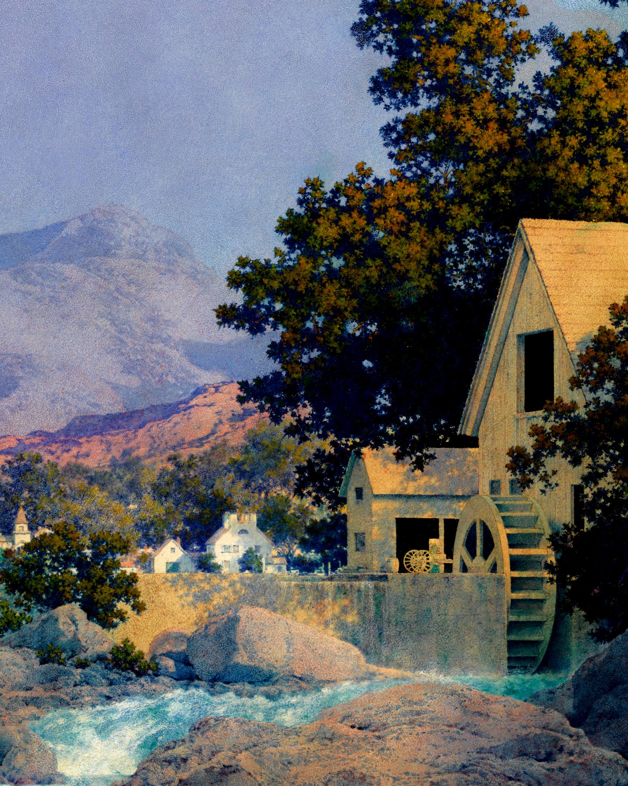 The Old Mill by Maxfield Parrish 2