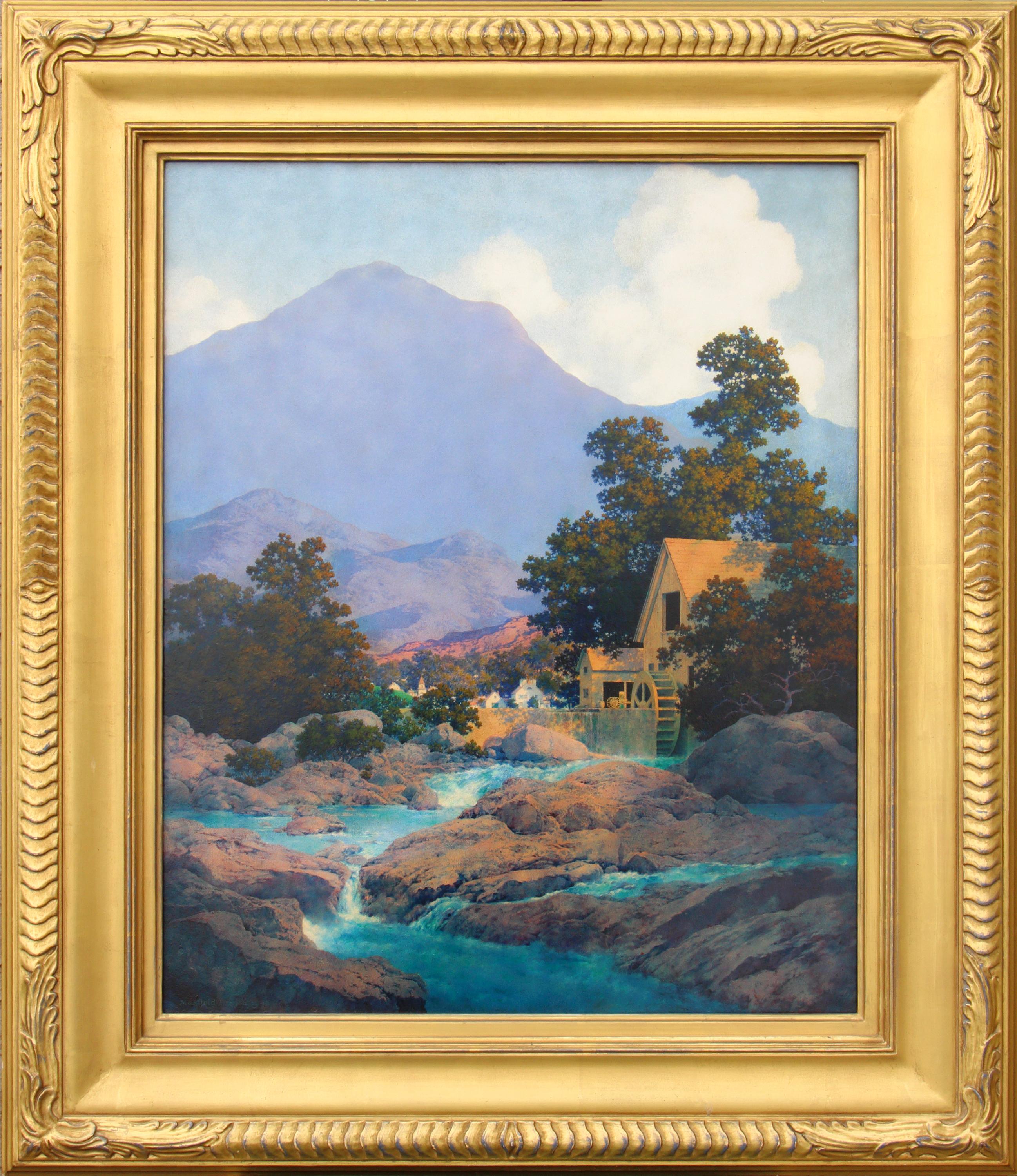 The Old Mill - Painting by Maxfield Parrish