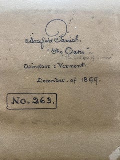 "The Outing Magazine" Last Rose of Summer Original Cover Illustration