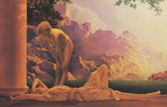 Maxfield Parrish 'Daybreak' 1999- Offset Lithograph
