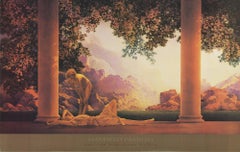 Maxfield Parrish Daybreak 1999- Lithographie offset