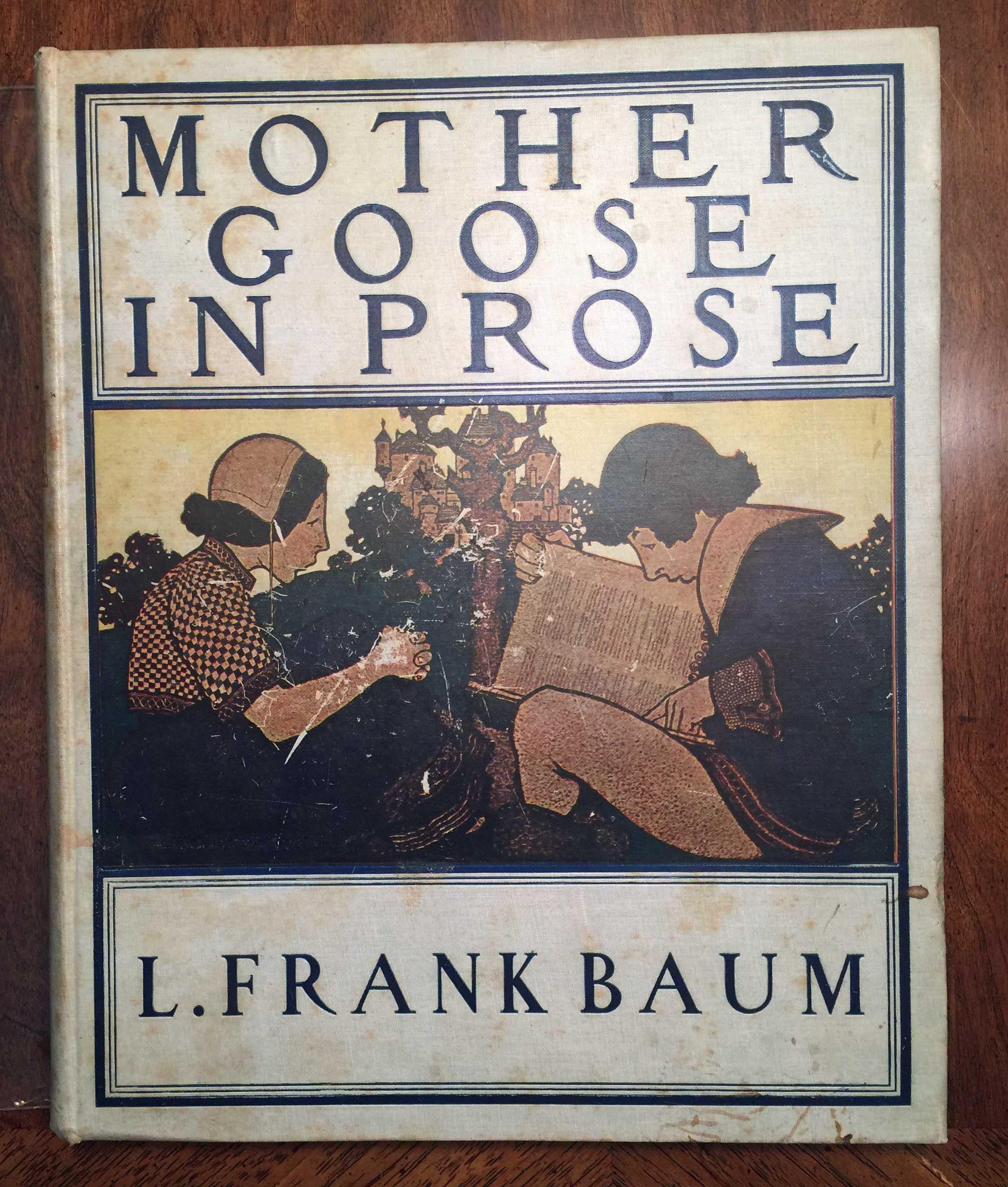 Maxfield Parrish Figurative Print - MOTHER GOOSE IN PROSE