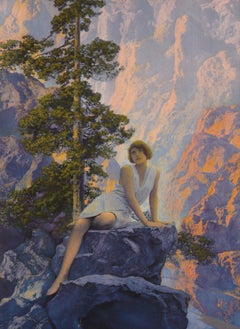 "Solitudine" 1931 - Litografia a calendario - Regalo