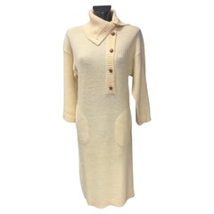 Robe longue vintage Caumont avec étiquette
