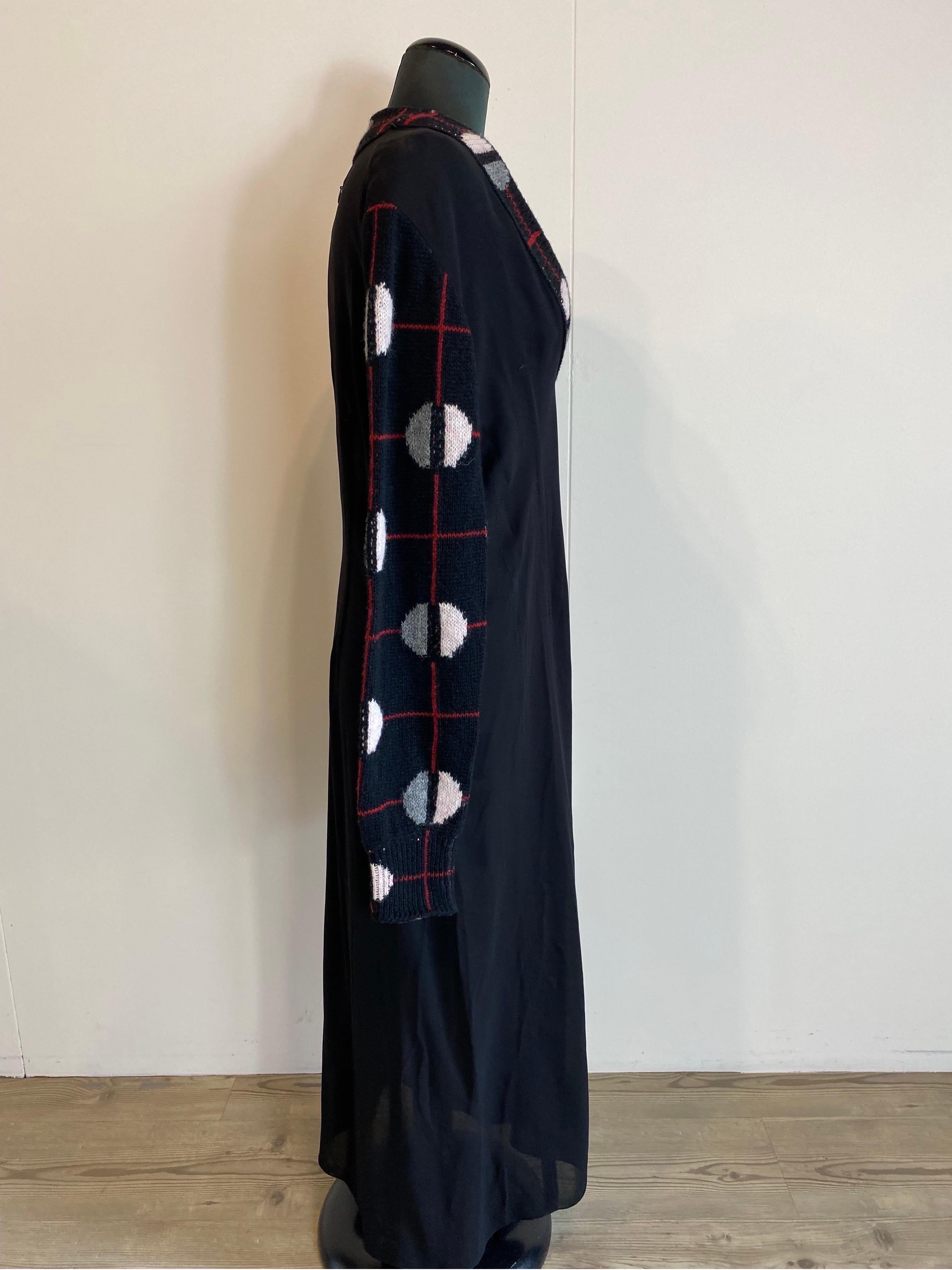 Women's or Men's Maxi crepe dress Prada Fall 2021 For Sale
