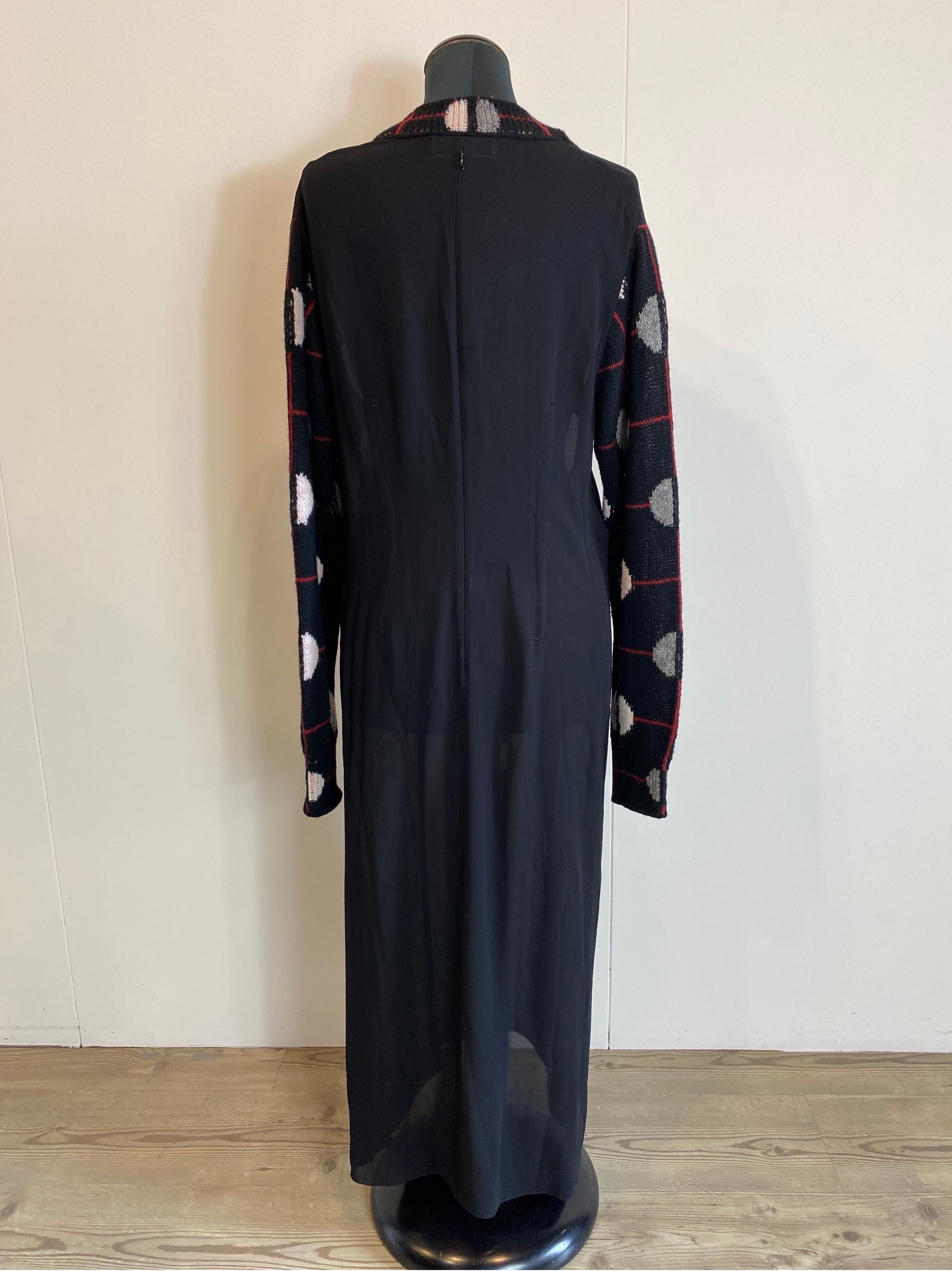 Maxi crepe dress Prada Fall 2021 For Sale 1