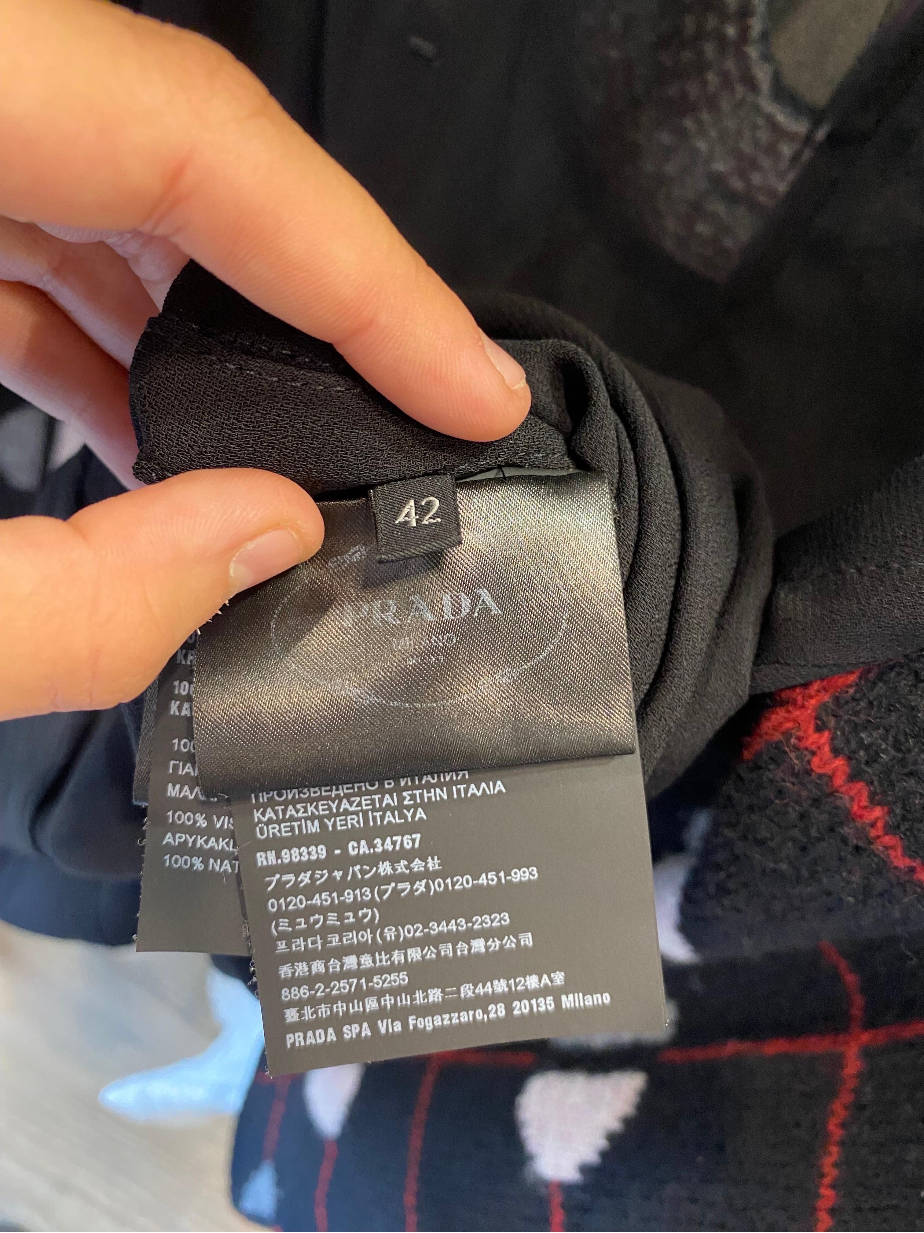 Maxi crepe dress Prada Fall 2021 For Sale 4