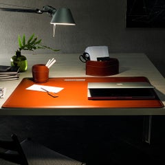 Maxi desk set in leather EBE 4pcs