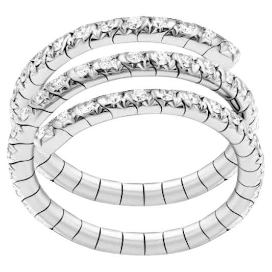 Maxi Serpent Diamant Gelbgold Exklusiver Ring für Sie (Antiker Kissenschliff) im Angebot