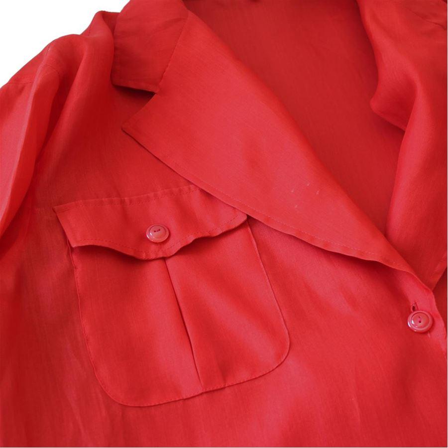 Red Valentino Garavani Maxi shirt size 42 For Sale