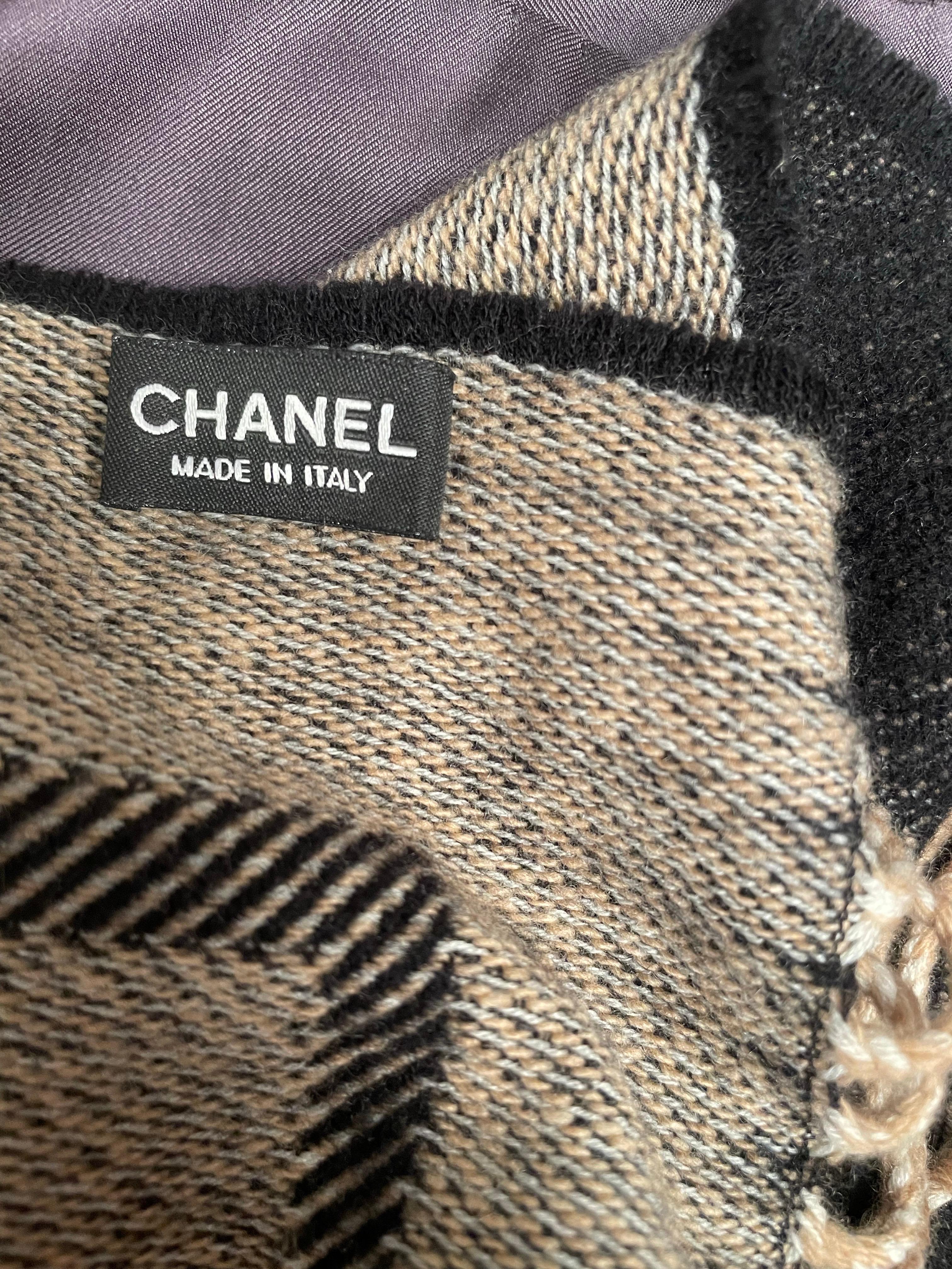 Maxi stola o plaid in cachemire in vendita 2