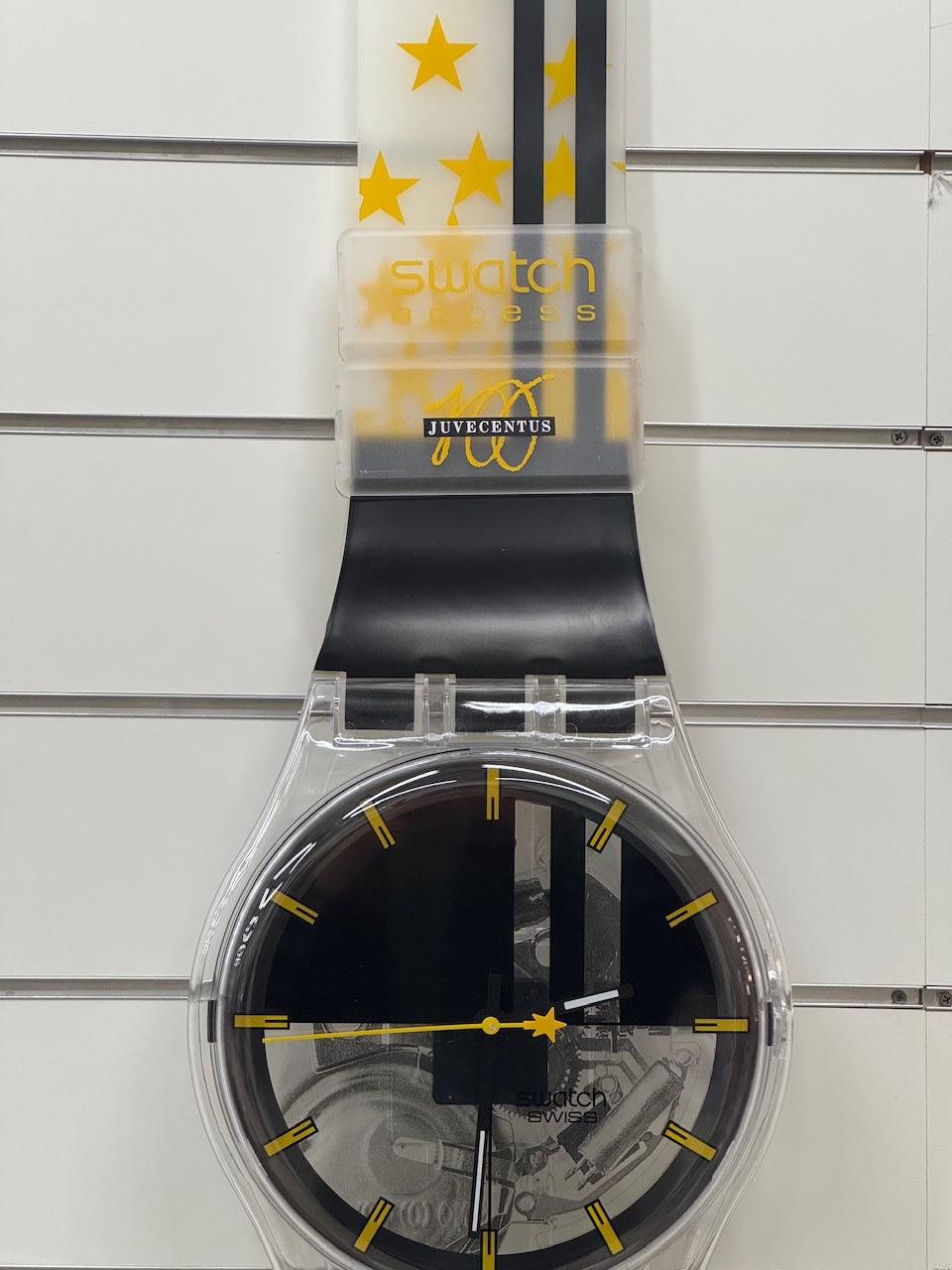 Maxi Swatch da parete Juventus JUVECENTUS Centenario Limited Edition in vendita 1