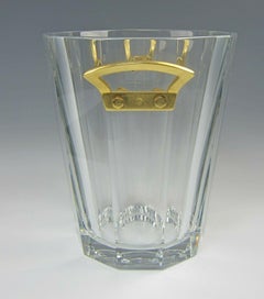 Maxim Vintage French Crystal Bronze Baccarat Champagne Ice Bucket Wine Cooler
