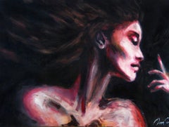 China Doll, Painting, Oil on Canvas