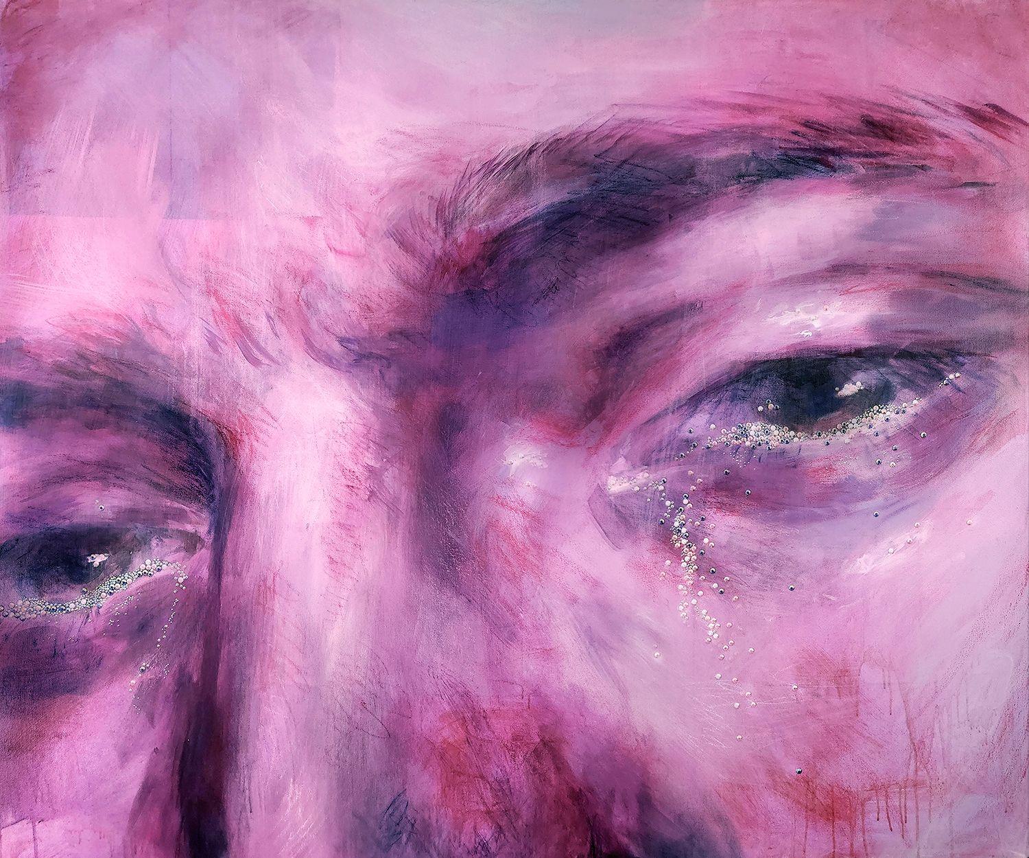 Nada más que yo, Pintura, Acrílico sobre lienzo - Painting de Maxime Cousineau-PÃ©russe