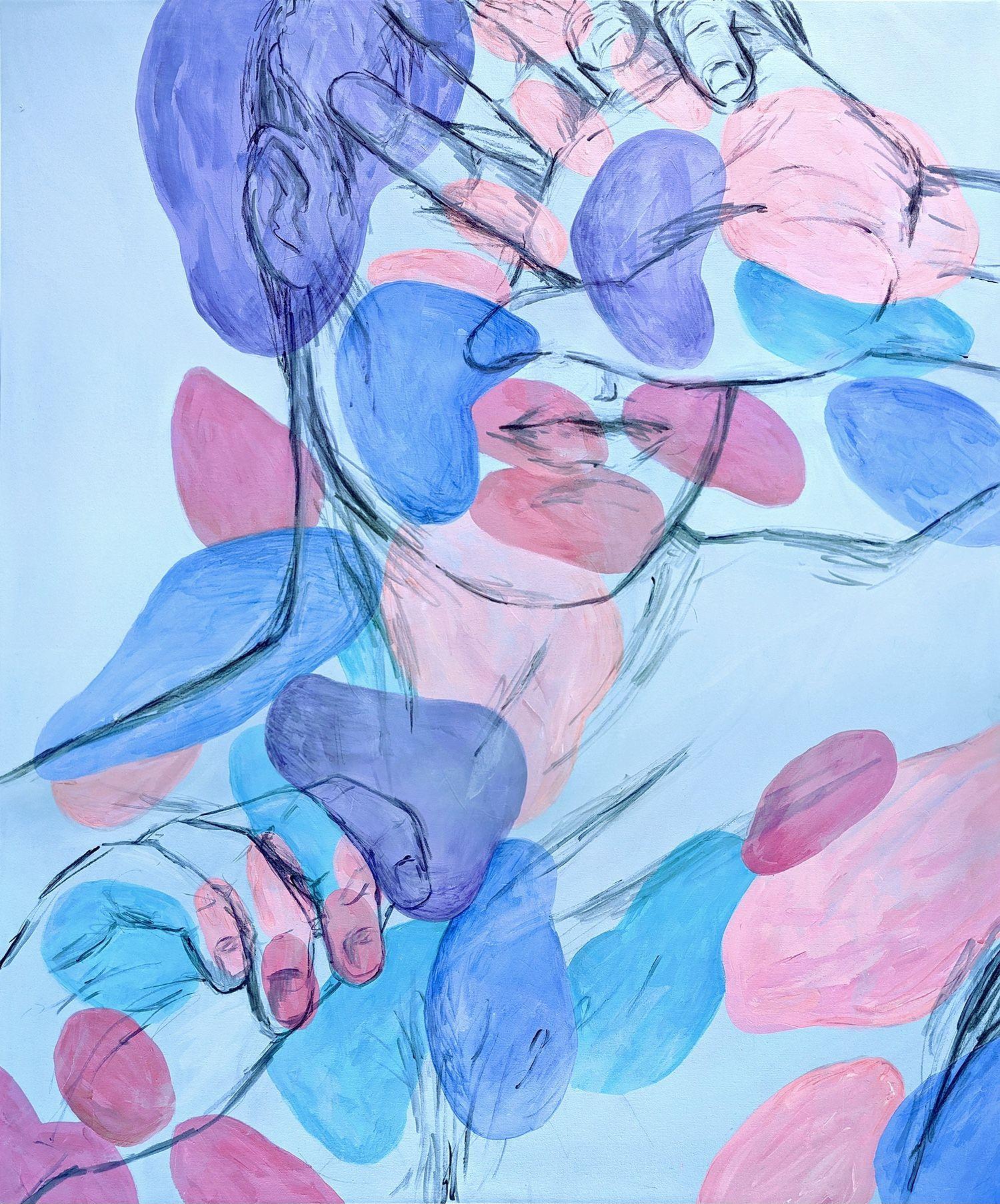Pan di zucchero, Pittura, Acrilico su tela - Painting di Maxime Cousineau-PÃ©russe
