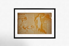 1896 illustrated program by Maxime Dethomas - Théâtre de l'oeuvre