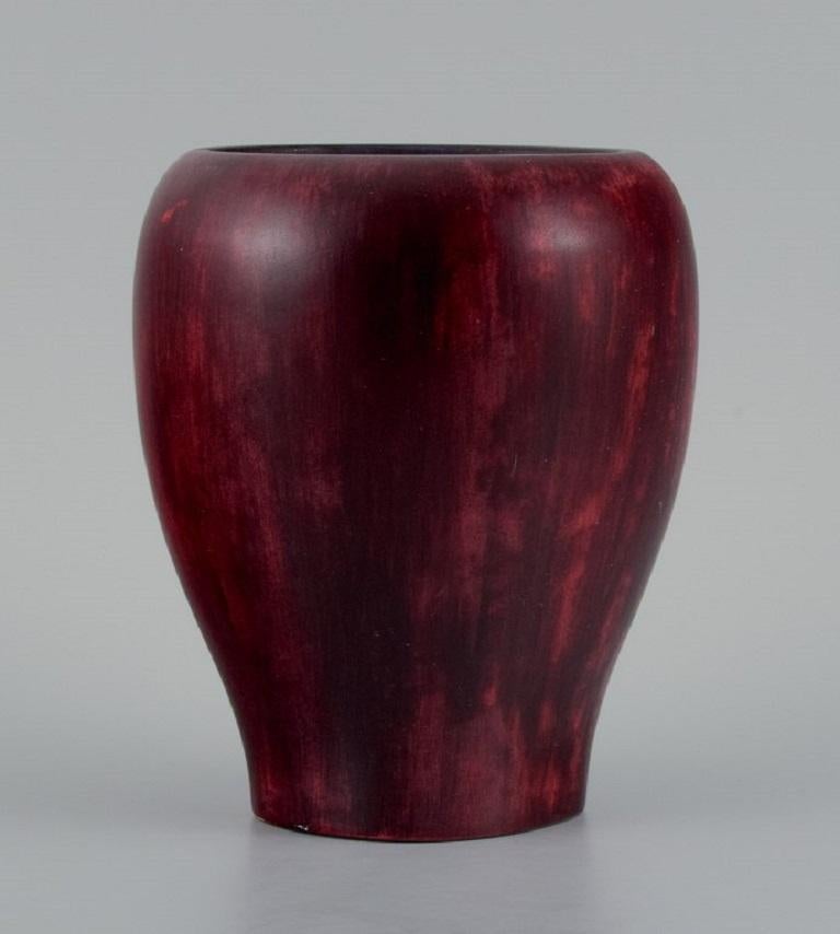 Glazed Maxime Fillon, French Ceramist, Unique Ceramic Vase, circa 1970 For Sale