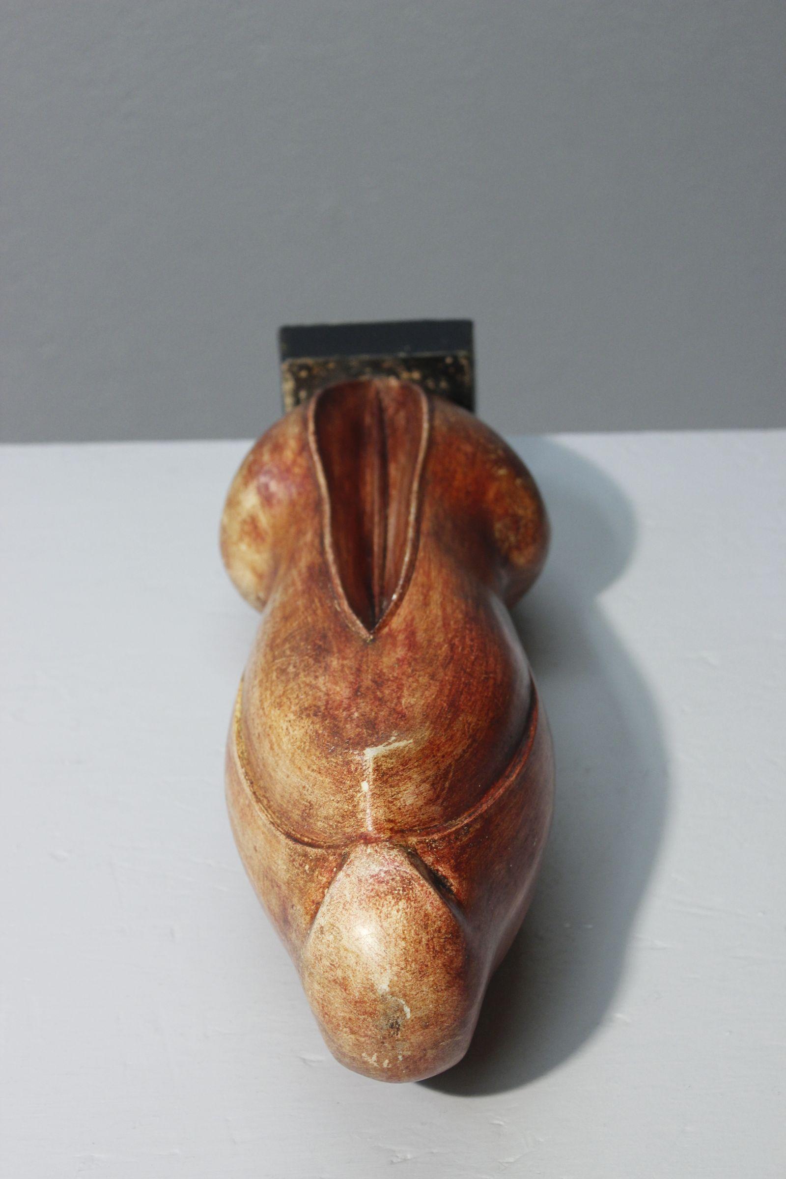Maxime Fillon (1920-2003) scultura zoomorfa in gesso patinato in vendita 6