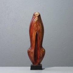 Sculpture zoomorphe en plâtre patiné Maxime Fillon (1920-2003)