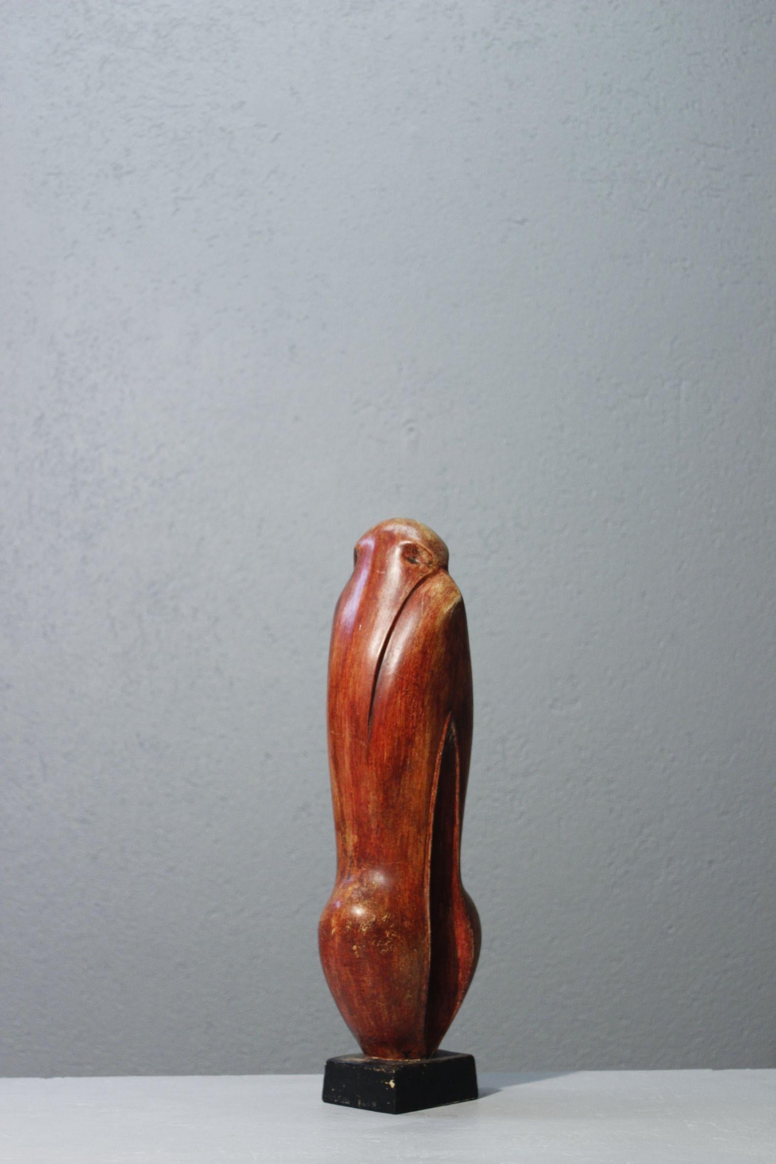 Estetismo Maxime Fillon (1920-2003) scultura zoomorfa in gesso patinato in vendita