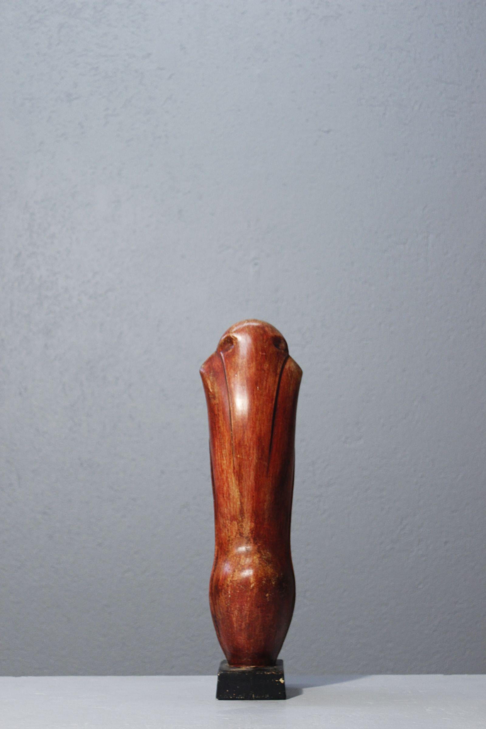 Francese Maxime Fillon (1920-2003) scultura zoomorfa in gesso patinato in vendita