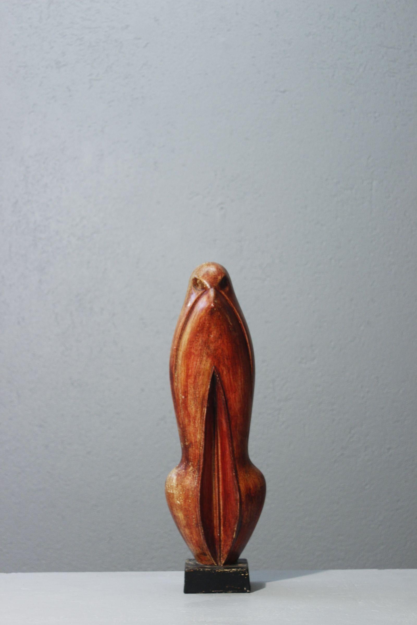 Patinato Maxime Fillon (1920-2003) scultura zoomorfa in gesso patinato in vendita