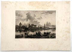 „Animaux au Pâturage“, aus der Reihe „Rouen Illustré“