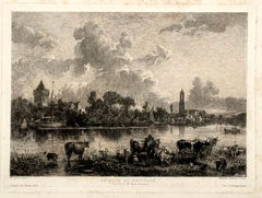 „Animaux au Pâturage“, aus der Reihe „Rouen Illustré“