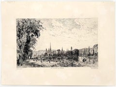 „Le Cours La Reine“, aus der Reihe „Rouen Illustré“