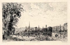 „Le Cours La Reine“, aus der Reihe „Rouen Illustré“