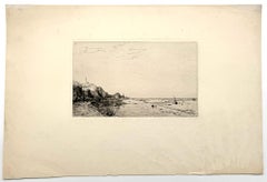Vue prise du port de Dive (Calvados)