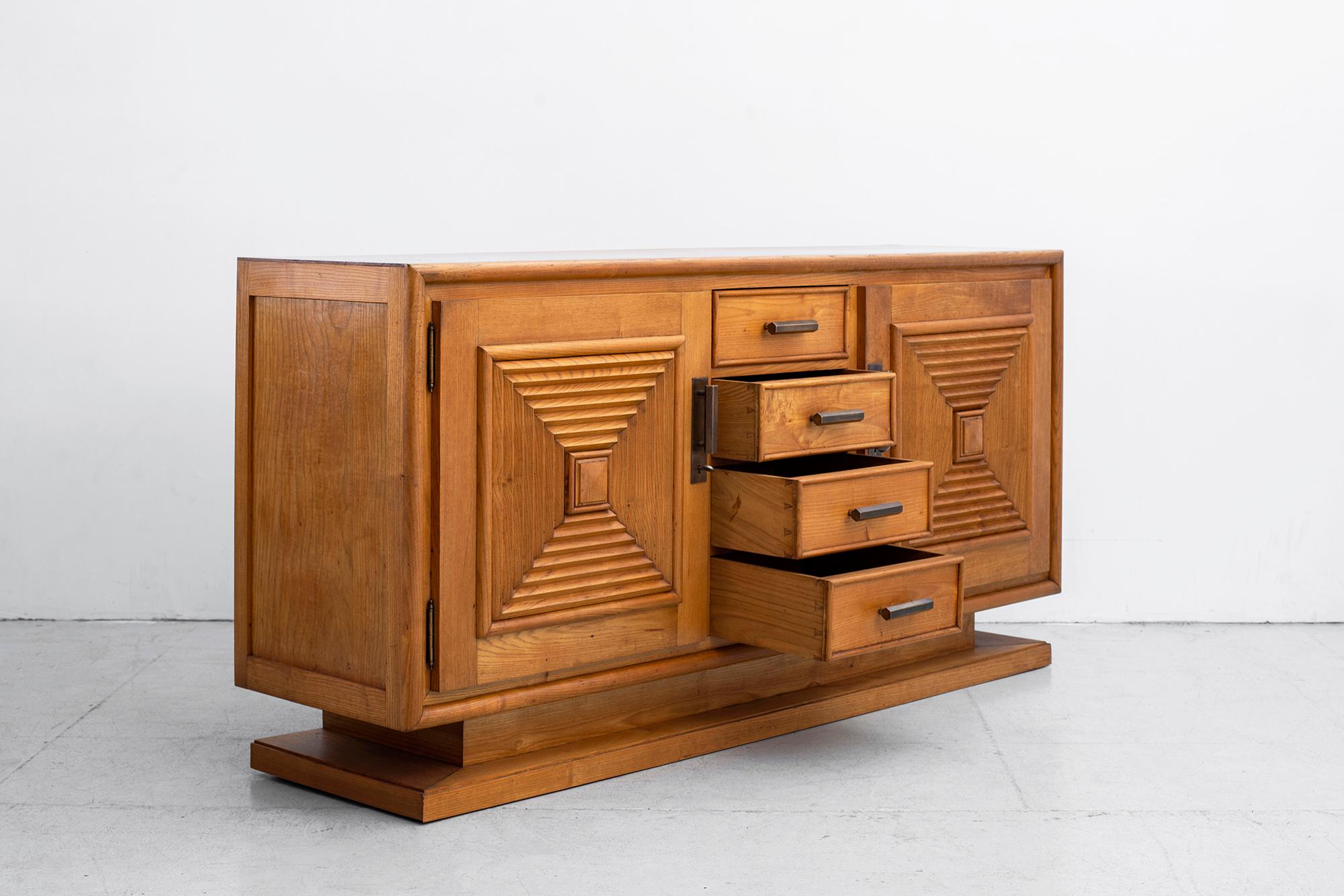 Mid-20th Century Maxime Old Attributed Cabinet