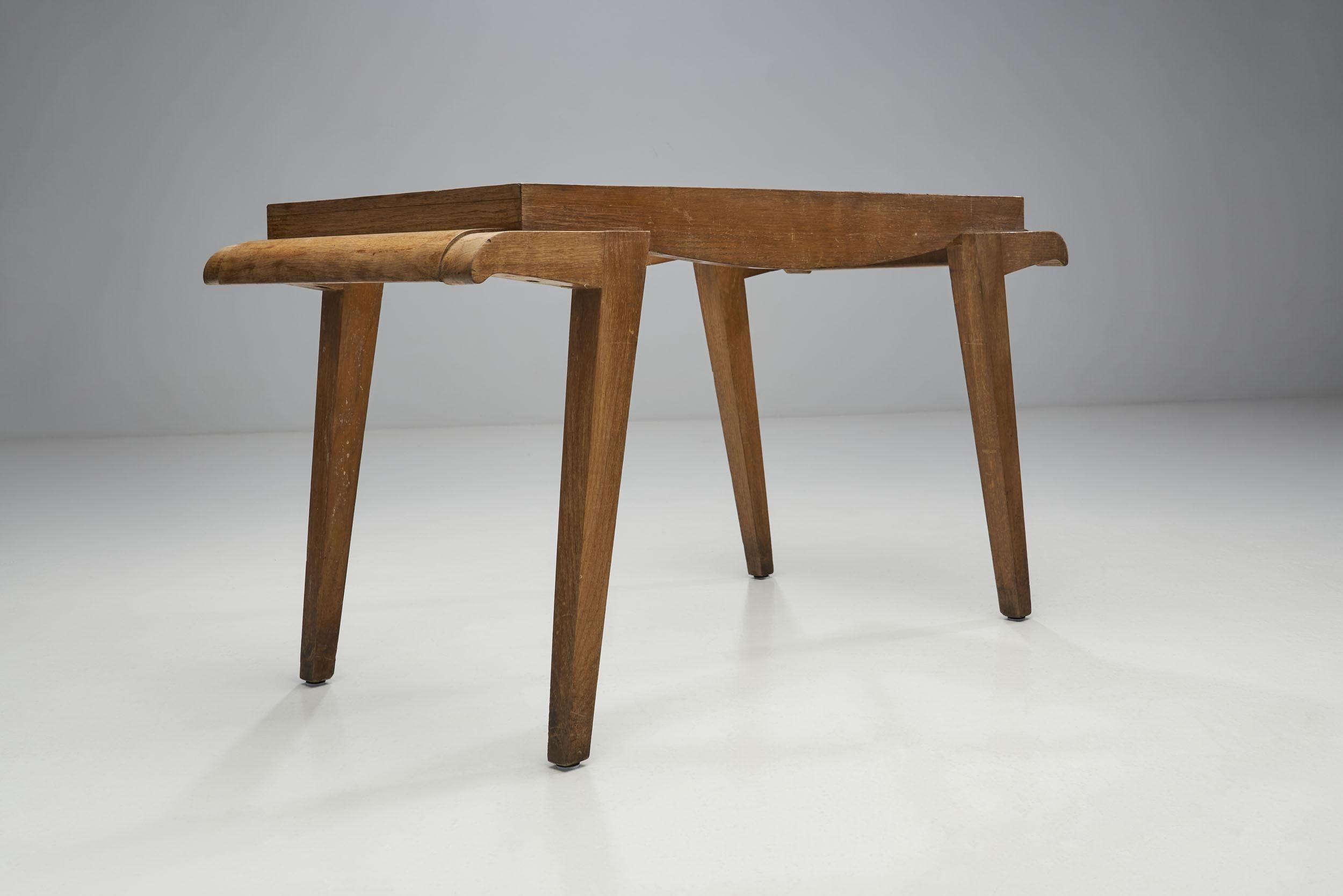 Mid-20th Century Maxime Old Coffee Table, France 1940s
