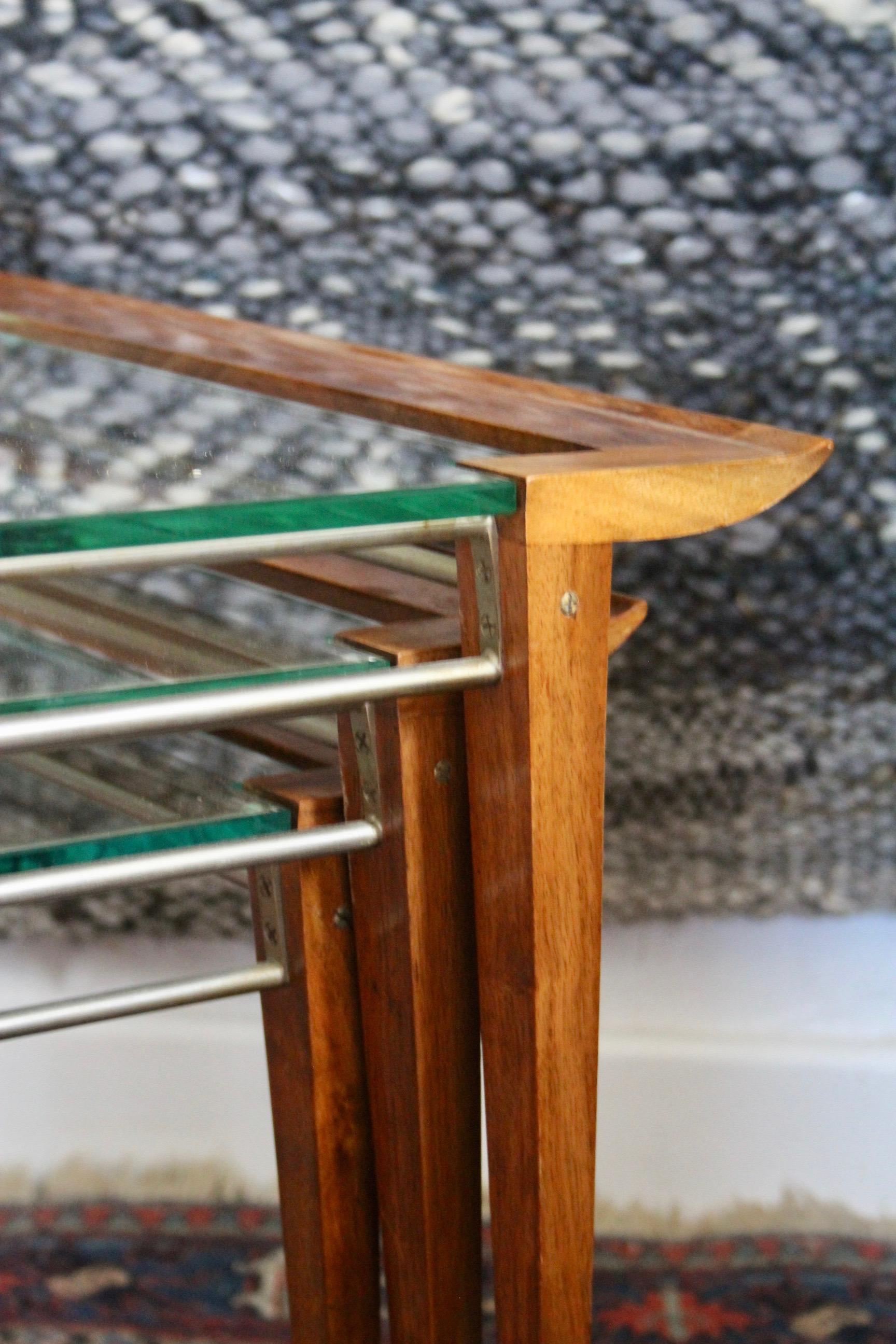 Tables gigognes Maxime Old, circa 1940, France Bon état - En vente à grand Lancy, CH