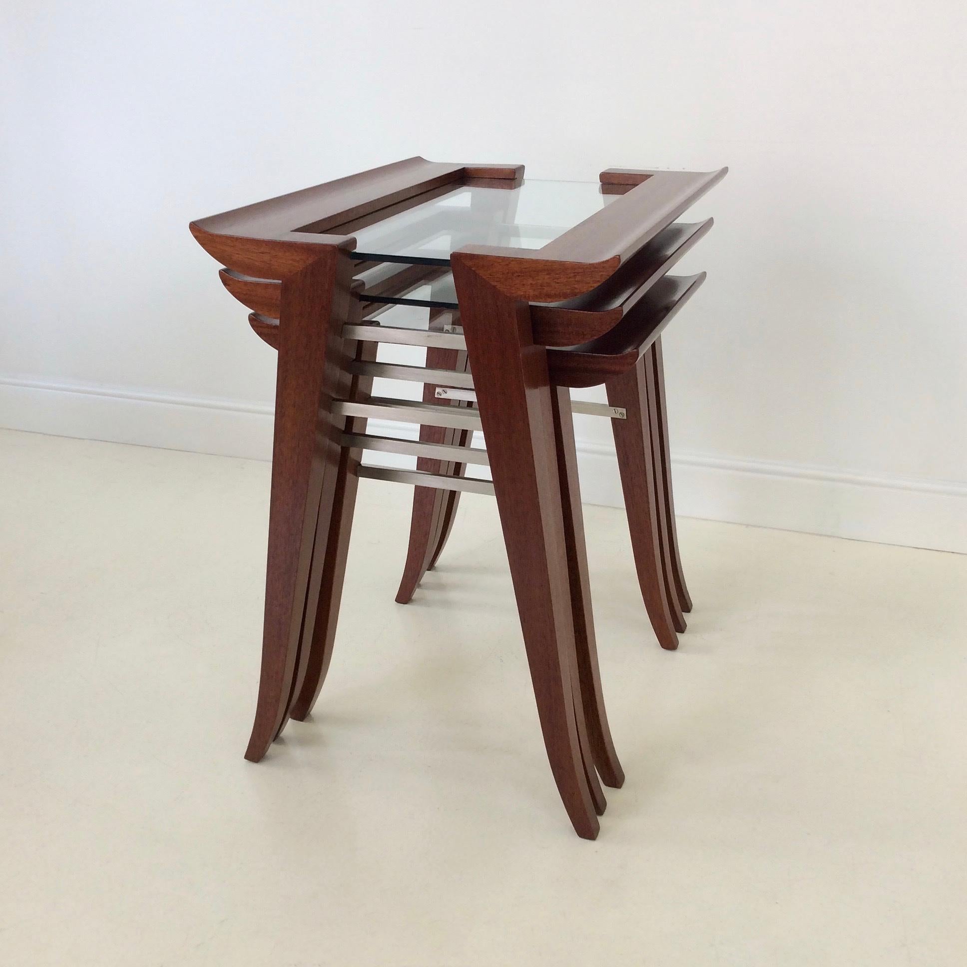 Old Nesting Tables, um 1940, Frankreich 1