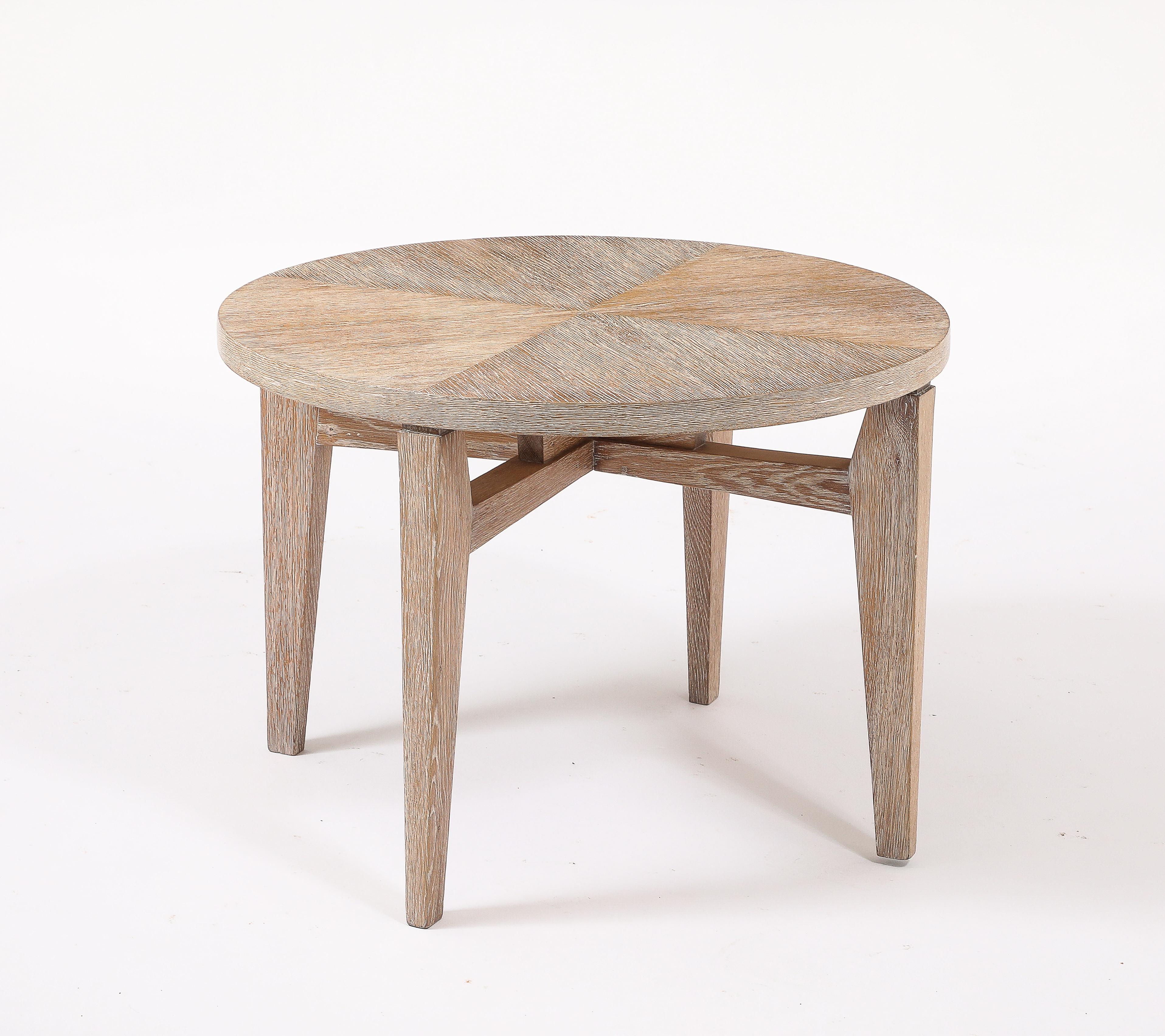 Maxime Old Oak Cocktail Table, France 1940's For Sale 4