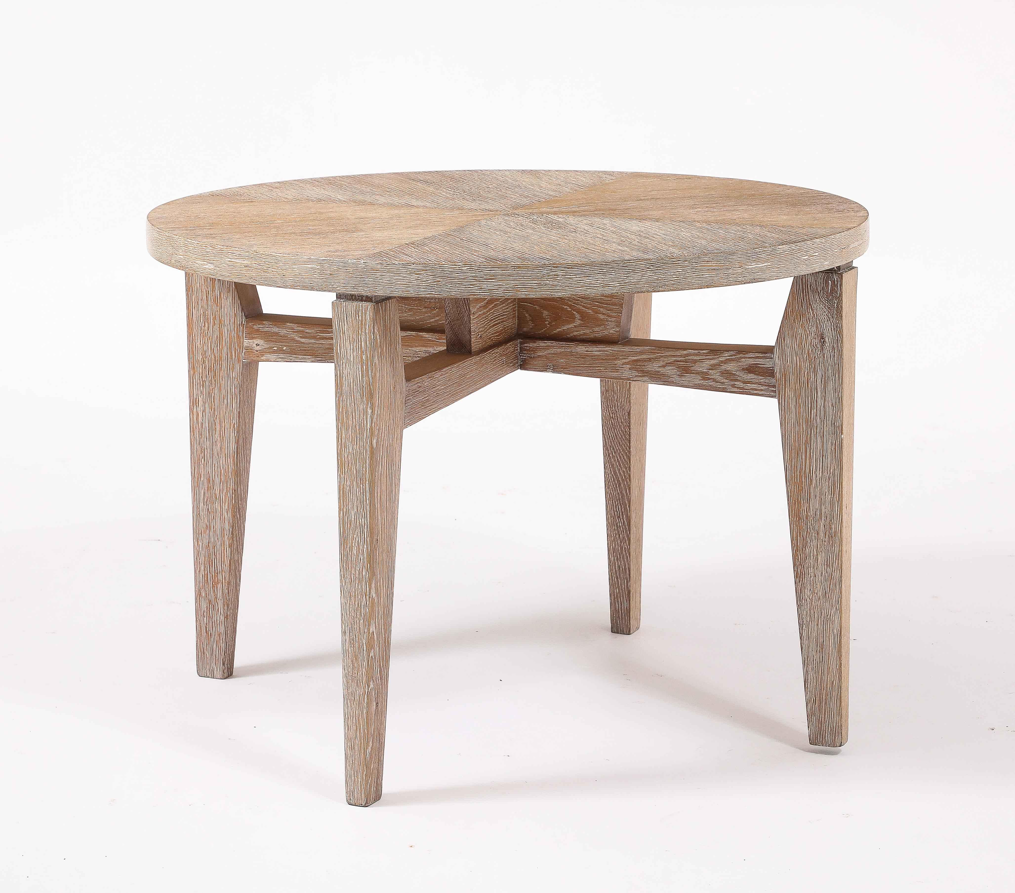 Maxime Old Oak Cocktail Table, France 1940's For Sale 5