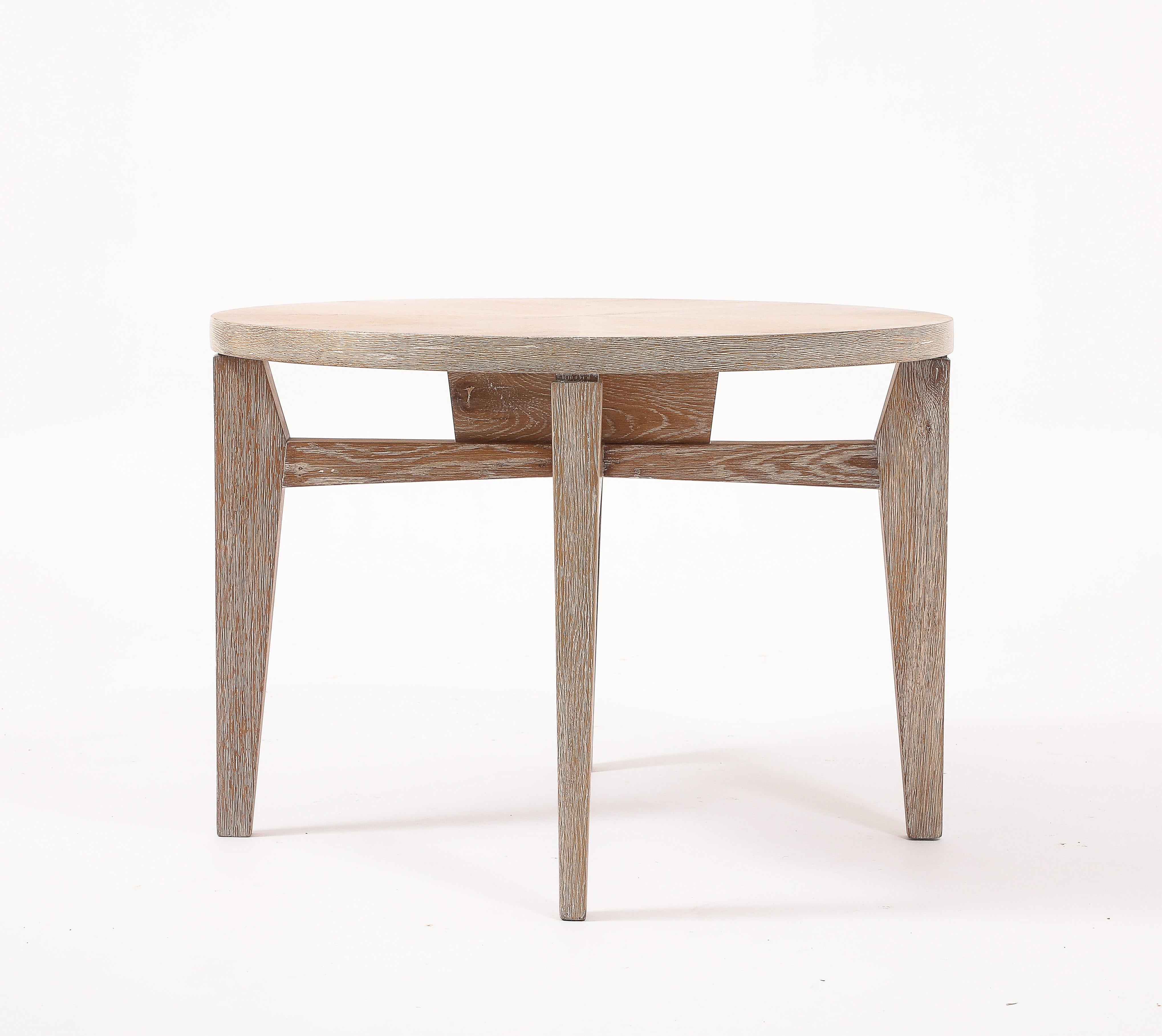 Maxime Old Oak Cocktail Table, France 1940's For Sale 7