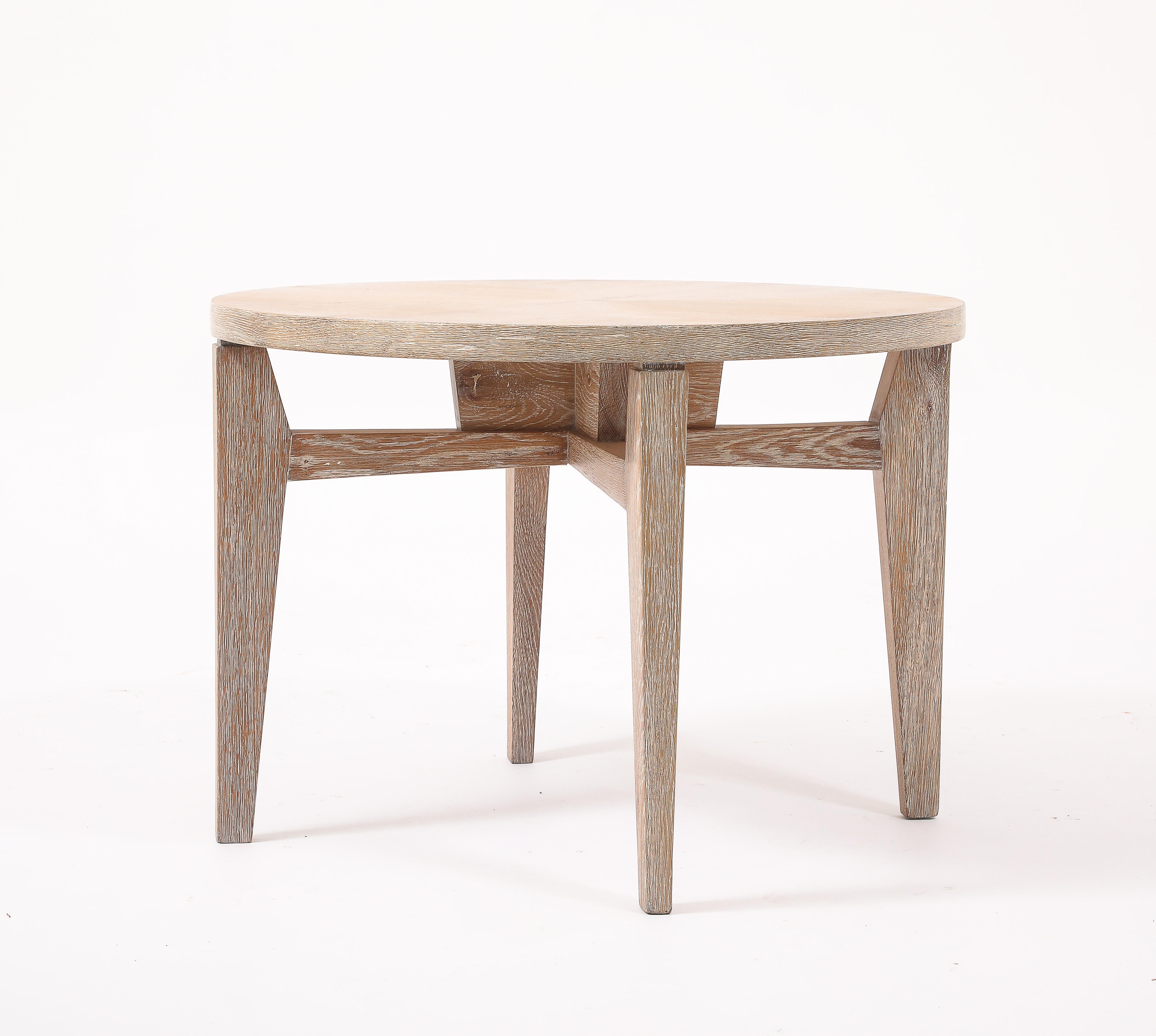 Maxime Old Oak Cocktail Table, France 1940's For Sale 8
