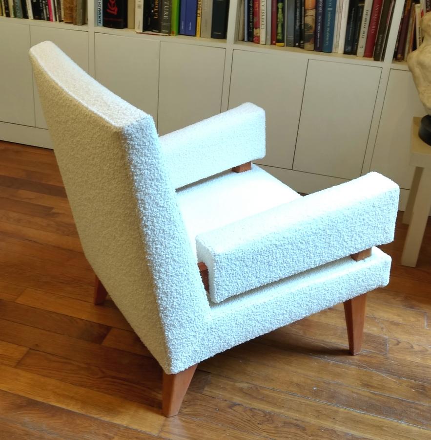 Mid-Century Modern Maxime Old, Pair of Armchairs 369 Model, France, 1955-1958