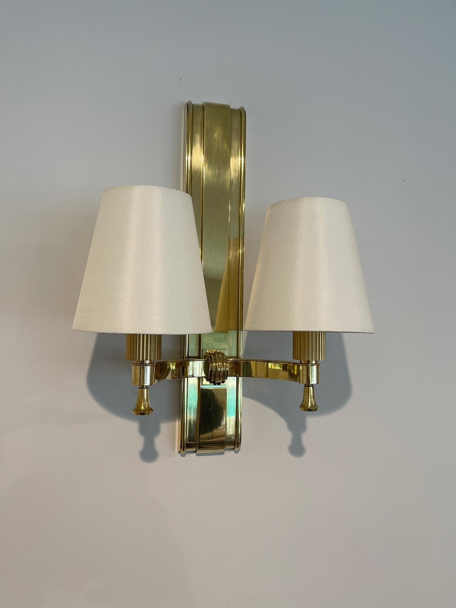 Maxime Old, Two Pairs of Sconces, 1946 For Sale 4