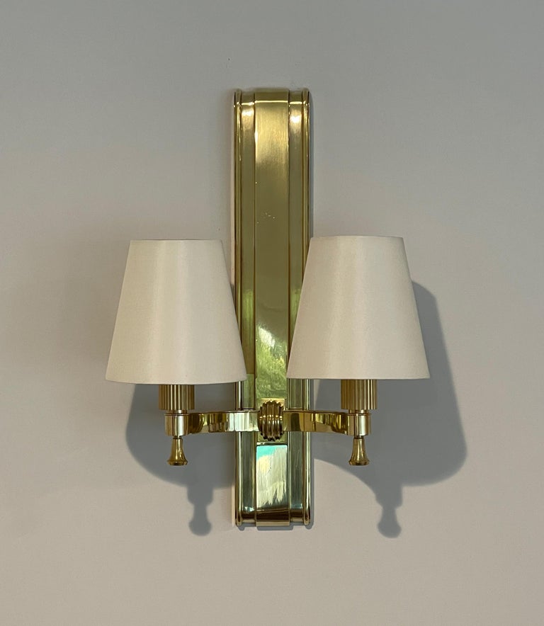 Mid-20th Century Maxime Old, Two Pairs of Sconces, 1946 For Sale