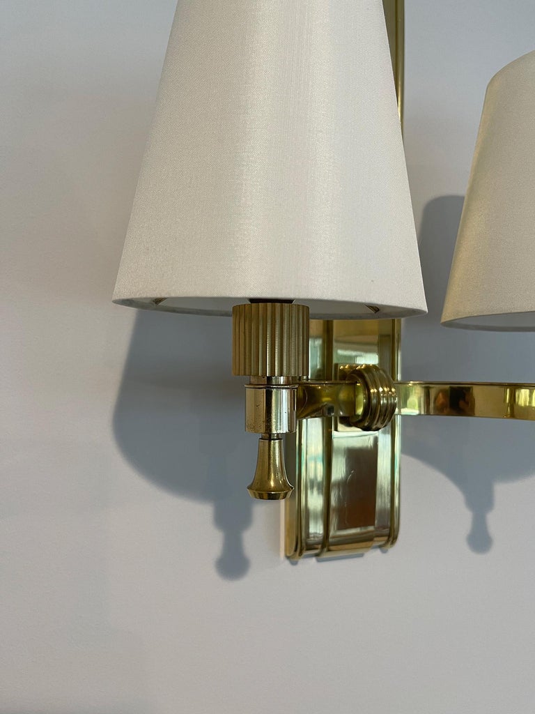 Maxime Old, Two Pairs of Sconces, 1946 For Sale 1