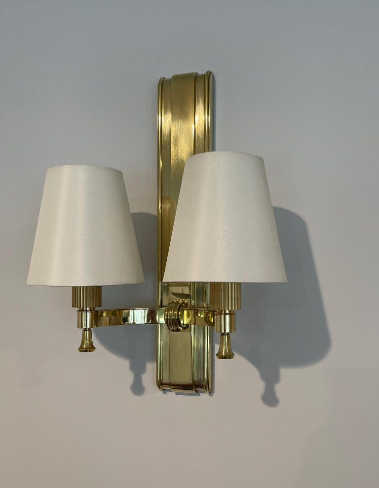 Maxime Old, Two Pairs of Sconces, 1946 For Sale 3
